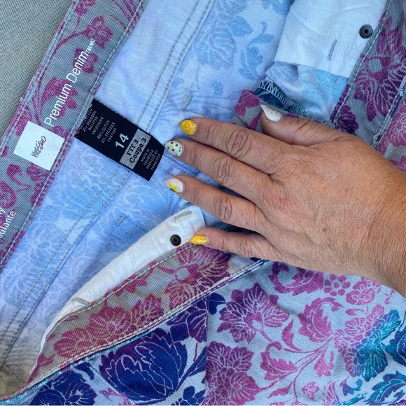 Massimo Size 14 Printed Jeans - Picture 2 of 3